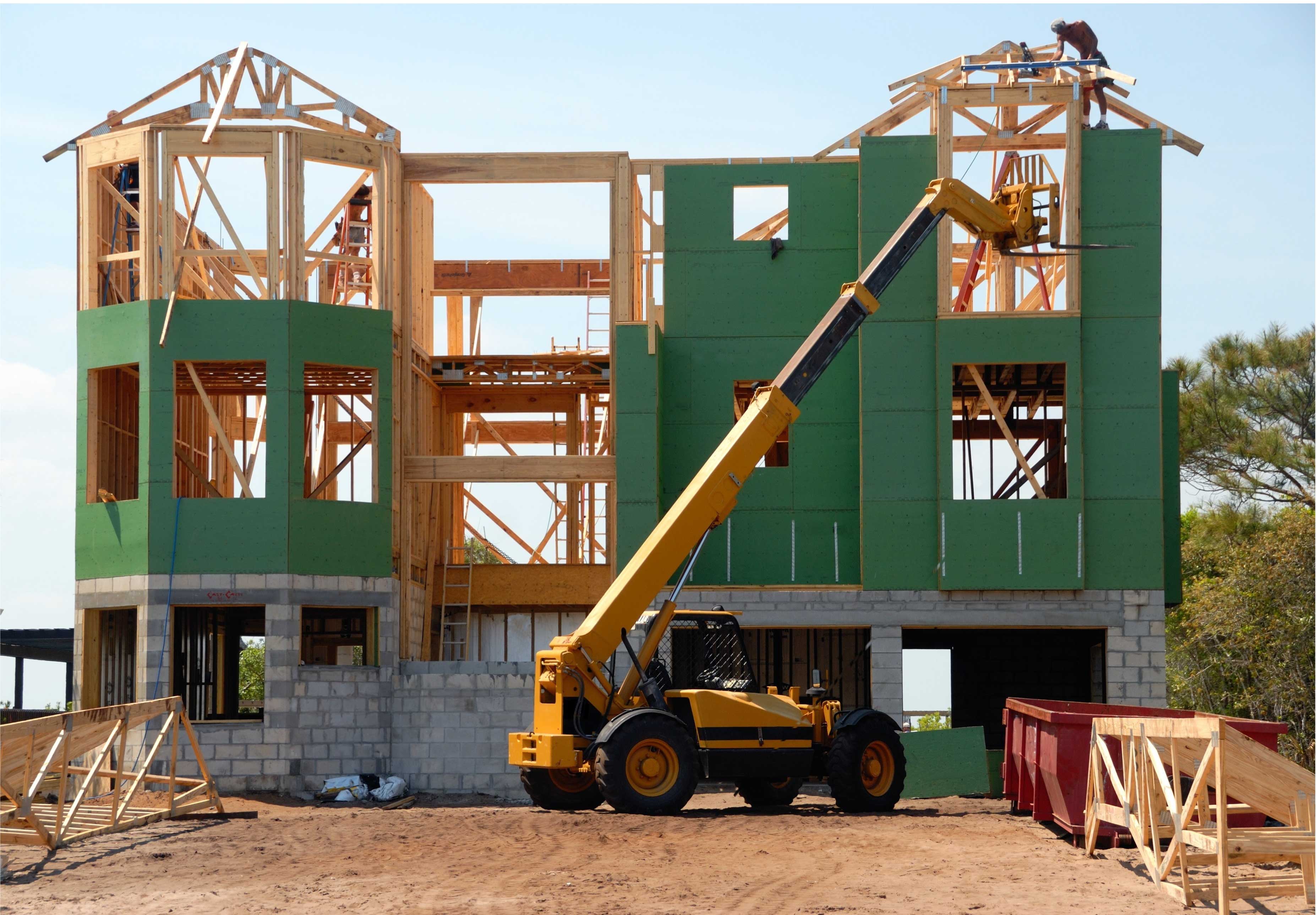 Construction of the home's spaces